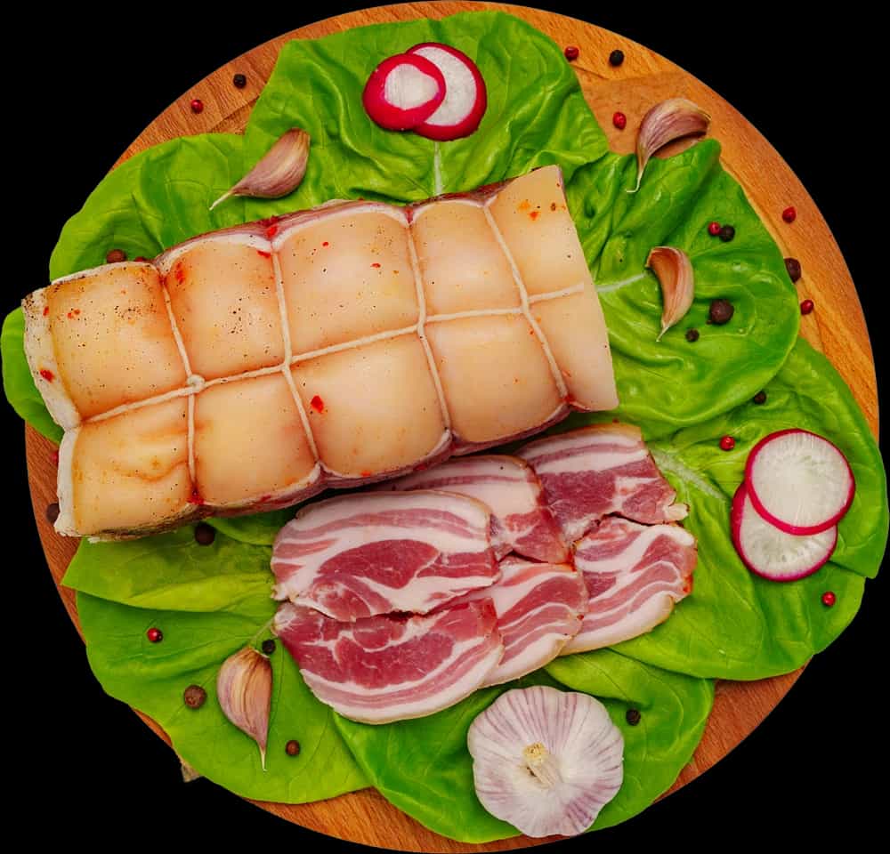 Рулет фермерский соленый