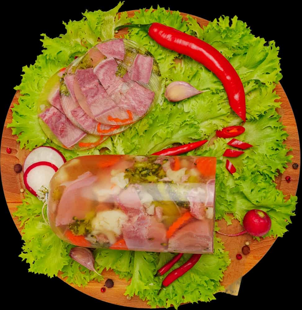 Язык свиной в желе