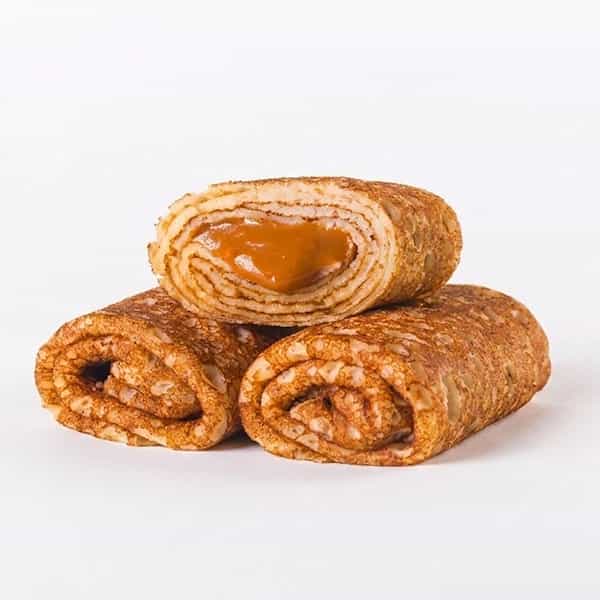 Блинчики с вареной сгущенкой